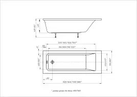 Акриловая ванна Aquatek Калибри 150х70, Eco-friendly KL150-0000001, без панели, каркаса и слив-перелива