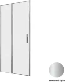 Душевая дверь Allen Brau Priority 100 см, 3.31029.BA, профиль Серебро, стекло Прозрачное