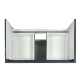 Тумба с раковиной Azario Эстима 70 CS00094595, напольная, Графит