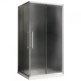 Душевой уголок ABBER Schwarzer Diamant 120х90 см, AG02129MH, профиль хром, стекло матовое