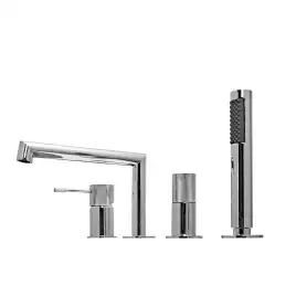 Смеситель на борт ванны AVS SEEME 811-312-CR, хром