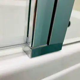 Шторка на ванну AVS Асти Дуо 100 правая профиль хром, прозрачное стекло, 803-0016-150-5545R-CR-T