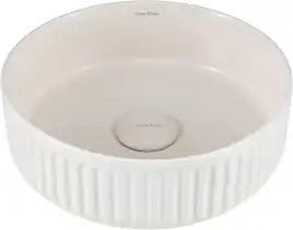 Раковина накладная Allen Brau Fantasy 36х36х12 4.11032.IV, Бежевая матовая