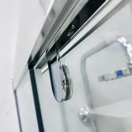 Шторка на ванну AVS Перла 100 L профиль хром, стекло прозрачное, 803-0018-150-5249L-CR-T