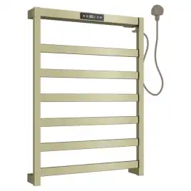 Полотенцесушитель электрический Allen Brau Reality 642х472 7.32000-GB золото брашированное