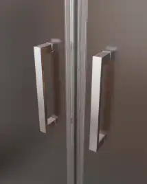 Душевая дверь CEZARES MOLVENO-BF-2-170-P-Cr стекло Матовое рифленая, профиль Хром