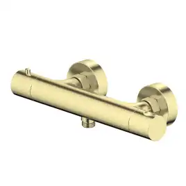 Смеситель для душа Aquatek Европа AQ1363BG термостатический, Золото матовое