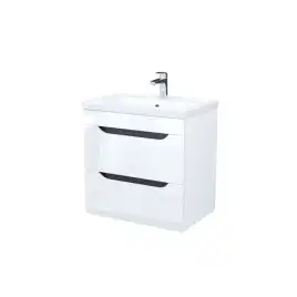 Тумба с раковиной IDDIS Ray 60, подвесная, Белая, RAY60W0i95K