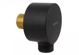 Шланговое подключение Aquatek  AQ2454MB, Черный матовый