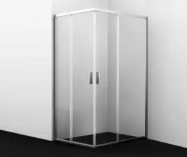 Душевой уголок WasserKRAFT Lippe 45S 120х90 45S07 профиль Хром стекло Прозрачное