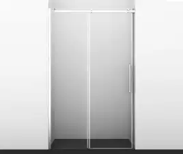 Душевая дверь WasserKRAFT Dill 61S 130 см, 58R30, профиль Хром, стекло Прозрачное