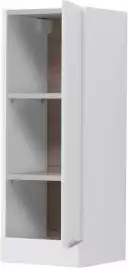 Шкаф-пенал Aquanet Ирис new 30 белый глянец 310155