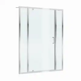 Душевая дверь CEZARES MOLVENO-BA-12-100+50-C-Cr-IV прозрачное стекло, профиль Хром