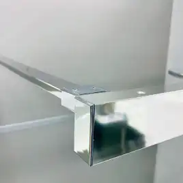 Шторка на ванну AVS Перла 100 R профиль хром, стекло прозрачное, 803-0018-150-5249R-CR-T