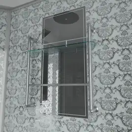 Душевая кабина Niagara Luxe 120х120х215 NG-7744W высокий поддон, с гидромассажем