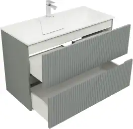 Тумба под раковину Aquanet Джейн 100 мисти грин 313320