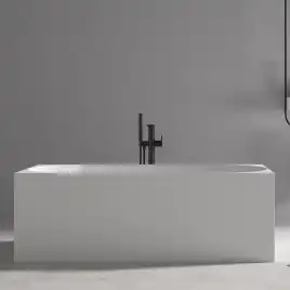 Акриловая ванна Abber 170х75 AB9281, отдельностоящая, Белая глянцевая