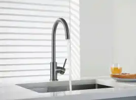 Смеситель для кухни Aquatek Европа AQ1382BGM, Оружейная сталь