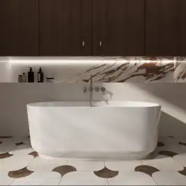 Смеситель для ванны Vincea Groove VBTW-4G1GM, встраиваемый, вороненая сталь