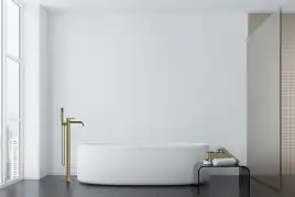 Смесители для ванны AVS Slimmer 811-112-BG напольный, брашированное золото