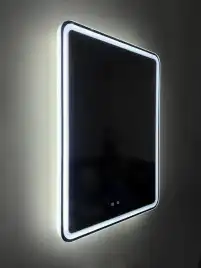 Зеркало BelBagno MARINO 100х80 SPC-MAR-1000-800-LED-TCH-SND с подстветкой, сенсорный выключатель, голосовым управлением и подогревом
