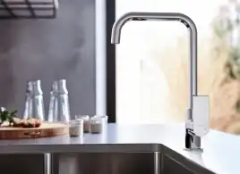 Смеситель для кухни Aquatek Лира AQ1480CR, Хром