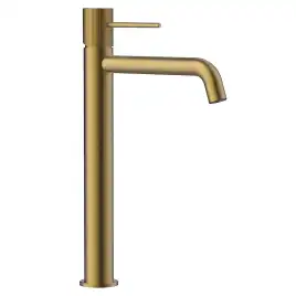 Смесители для раковины AVS Pulse 811-001-BG высокий, брашированное золото