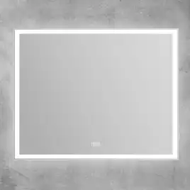 Зеркало BelBagno SPC-GRT 100х80 SPC-GRT-1000-800-LED-TCH-WARM с подстветкой, сенсорный выключатель, с подогревом