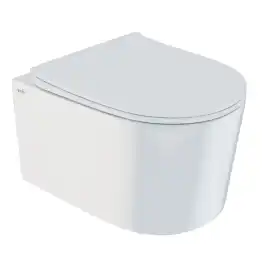 Унитаз подвесной IDDIS Stone STORNSEi25 безободковый, с сиденьем микролифт Белый