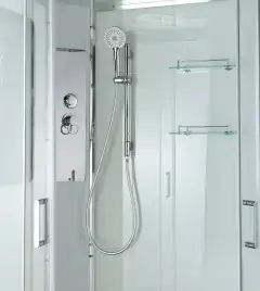 Душевая кабина AvaCan A2812L 120x80 см, низкий поддон, с крышей, левая
