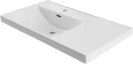 Раковина Aquanet Side 90 левая, белая, 347438