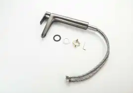 Смеситель для раковины Aquatek Бетта AQ1104BGM, Оружейная сталь