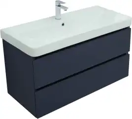 Тумба под раковину Aquanet Вега 2.0 100 маренго, подвесная, 337945