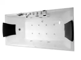 Акриловая ванна Gemy G9065 K R 175х85 с гидромассажем, правая