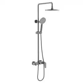Душевая система Aquatek Бетта AQ2140BGM, Оружейная сталь