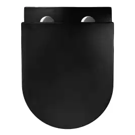 Унитаз подвесной Azario Grado AZ-0046-UQ3-MB подвесной, безободковый, со смывом 