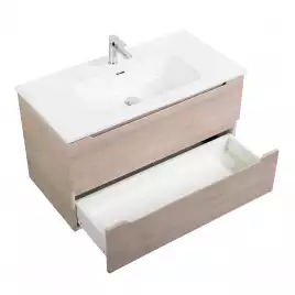 Тумба под раковину BelBagno ETNA-1000-2C-SO-RG-P подвесная Rovere Grigio