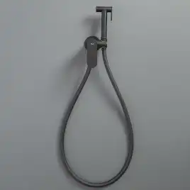 Гигиенический душ со смесителем AVS Beauty черный матовый, 811-531-MB