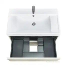 Тумбы под раковину Roca Ona 80 A857630512 подвесная, цвет, Дуб светлый