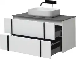 Тумба под раковину Allen Brau Reality 100 1.32007.WM белый матовый