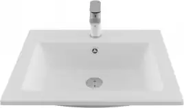 Раковина Aquanet Электра 60 326508 прямоугольная, Белая матовая
