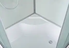 Душевая кабина AvaCan D5080 80x80 см, высокий поддон, с крышей