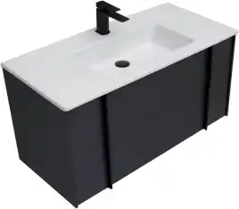 Тумба под раковину Allen Brau Reality 100 1.32007.AM антрацит матовый