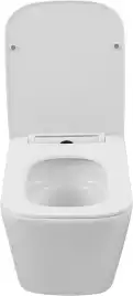 Унитаз подвесной Aquanet Tavr 3.0 Tornado с сиденьем микролифт 348007, белый