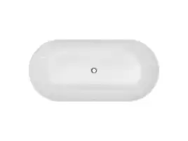 Акриловая ванна BELBAGNO 160х75 BB306-1585 овальная, отдельностоящая, Белая