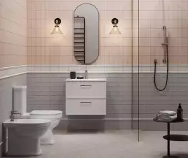 Тумба под раковину Kerama Marazzi PIANO CLASSIC 65 см, PIA.CL.65\WHT.M подвесная, Белая матовая