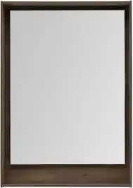 Зеркало Aquanet Милан 60 с подстветкой, сенсорный выключатель, дуб рустикальный, 336398