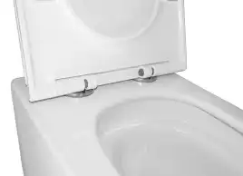 Унитаз подвесной Azario Cascad AZ-2303-A подвесной, безободковый, со смывом 