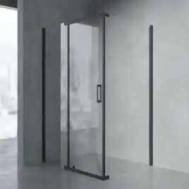 Душевой уголок AVS Фаворит 90x90 профиль черный матовый, стекло прозрачное, 803-0025-195-9090-BM-T