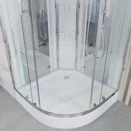 Душевая кабина Niagara Ultra 90х90х220 NG-701-01 низкий поддон, с гидромассажем